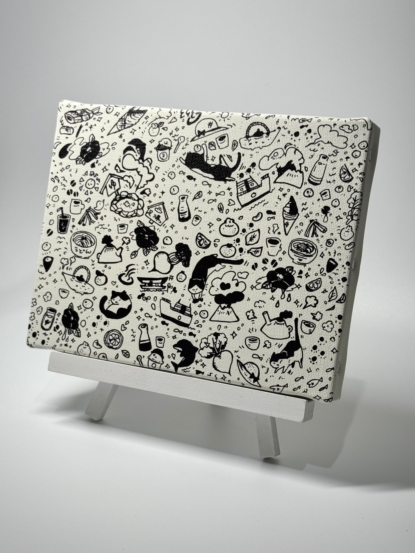 キャンバスアート -SAKURAJIMA WORLD-〈F0〉