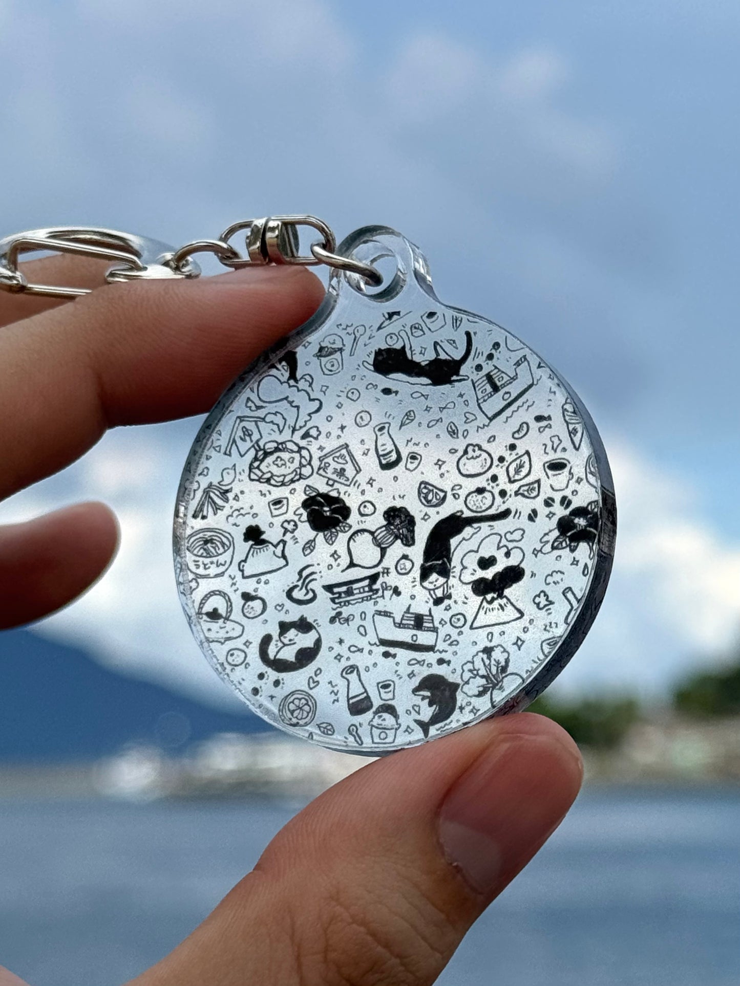 アクリルキーホルダー -SAKURAJIMA WORLD-