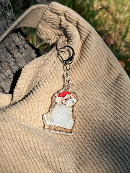 shushu no closet ロゴ アクリルキーホルダー