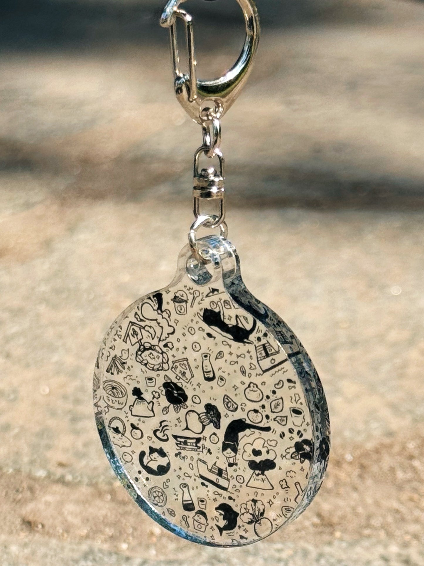 アクリルキーホルダー -SAKURAJIMA WORLD-