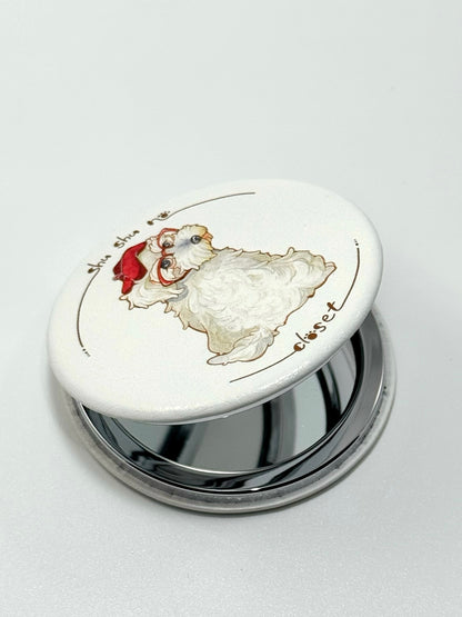 shushu no closet ロゴ コンパクトミラー