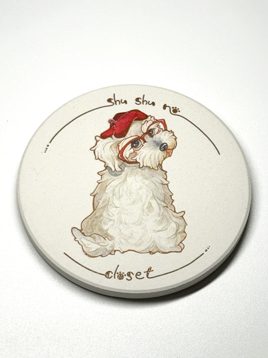 shushu no closet ロゴ コースター