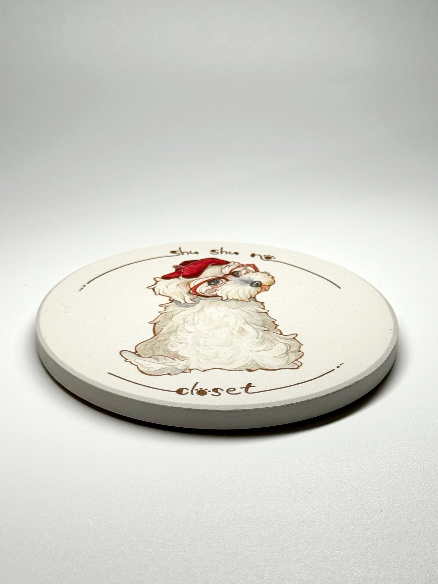 shushu no closet ロゴ コースター