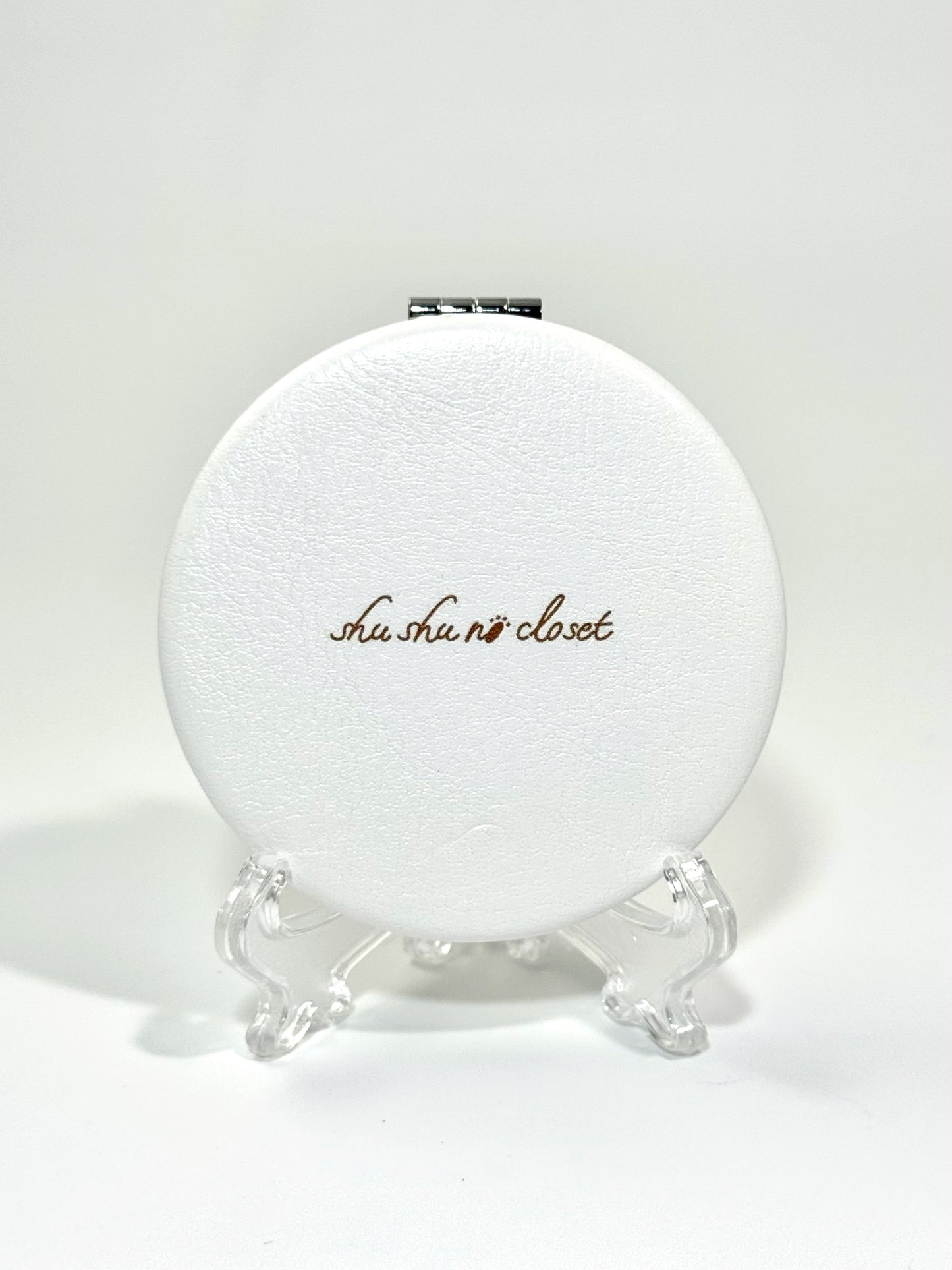 shushu no closet ロゴ コンパクトミラー