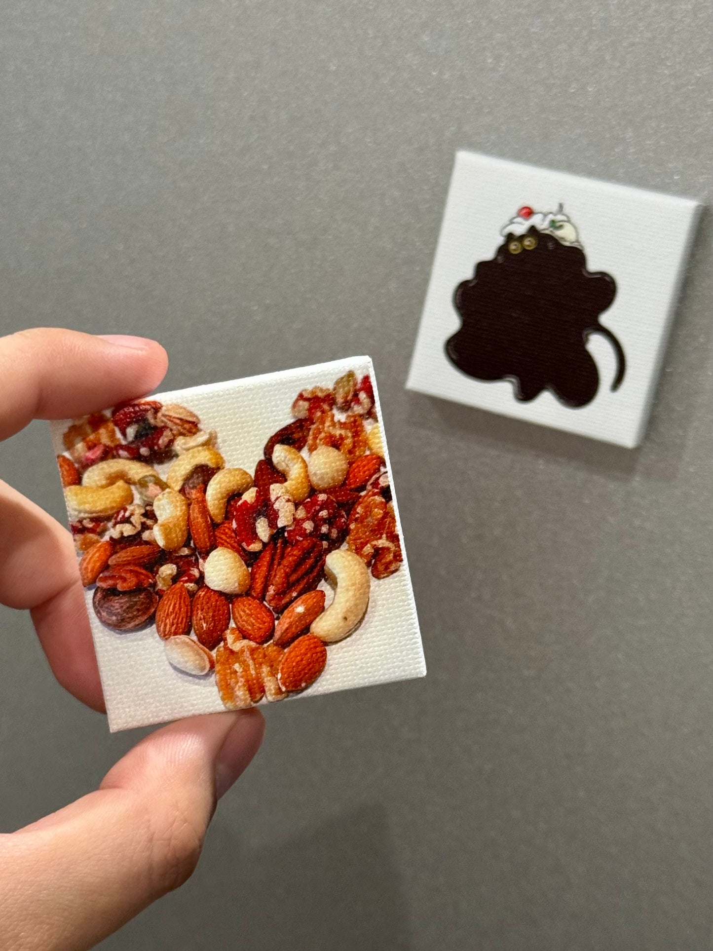 マグネット付きミニキャンバス