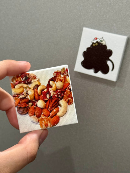 マグネット付きミニキャンバス