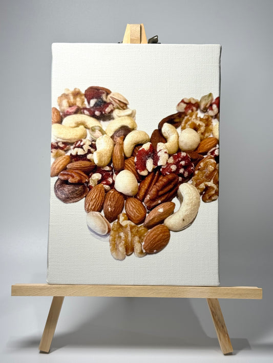 ナッツキャンバスアート -ミックスナッツ③- 〈SM〉