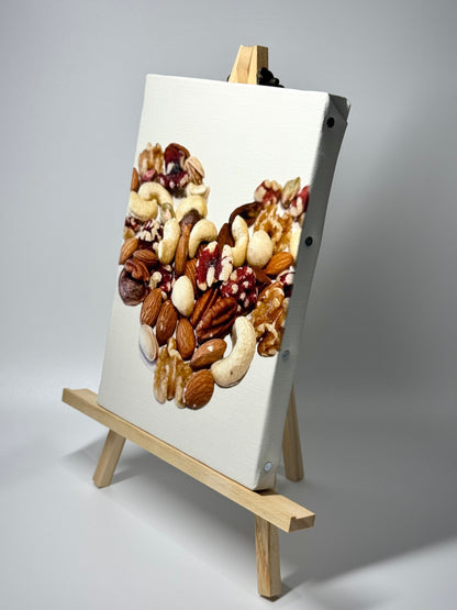 ナッツキャンバスアート -ミックスナッツ③- 〈SM〉