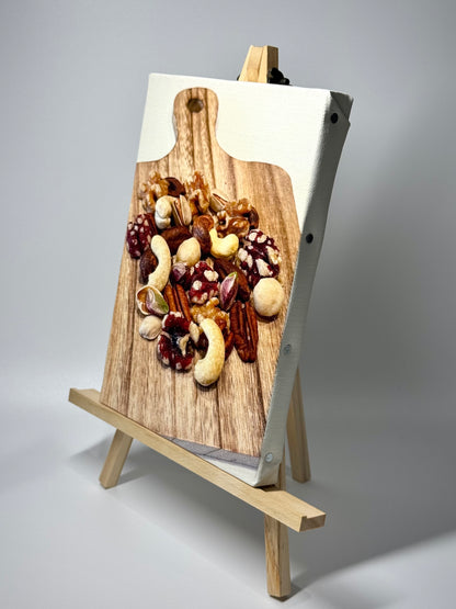 ナッツキャンバスアート -ミックスナッツ②- 〈SM〉