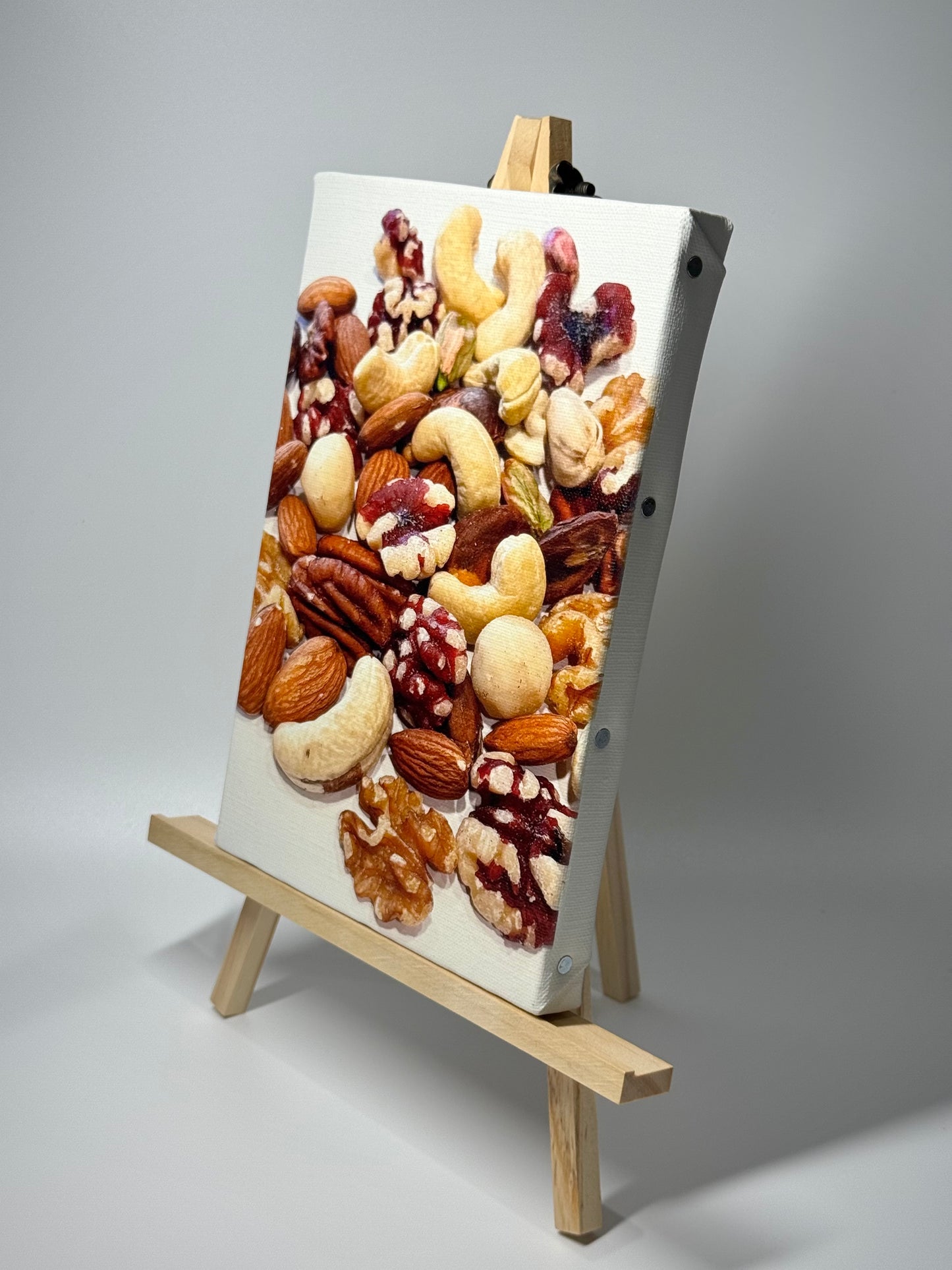 ナッツキャンバスアート -ミックスナッツ①- 〈SM〉