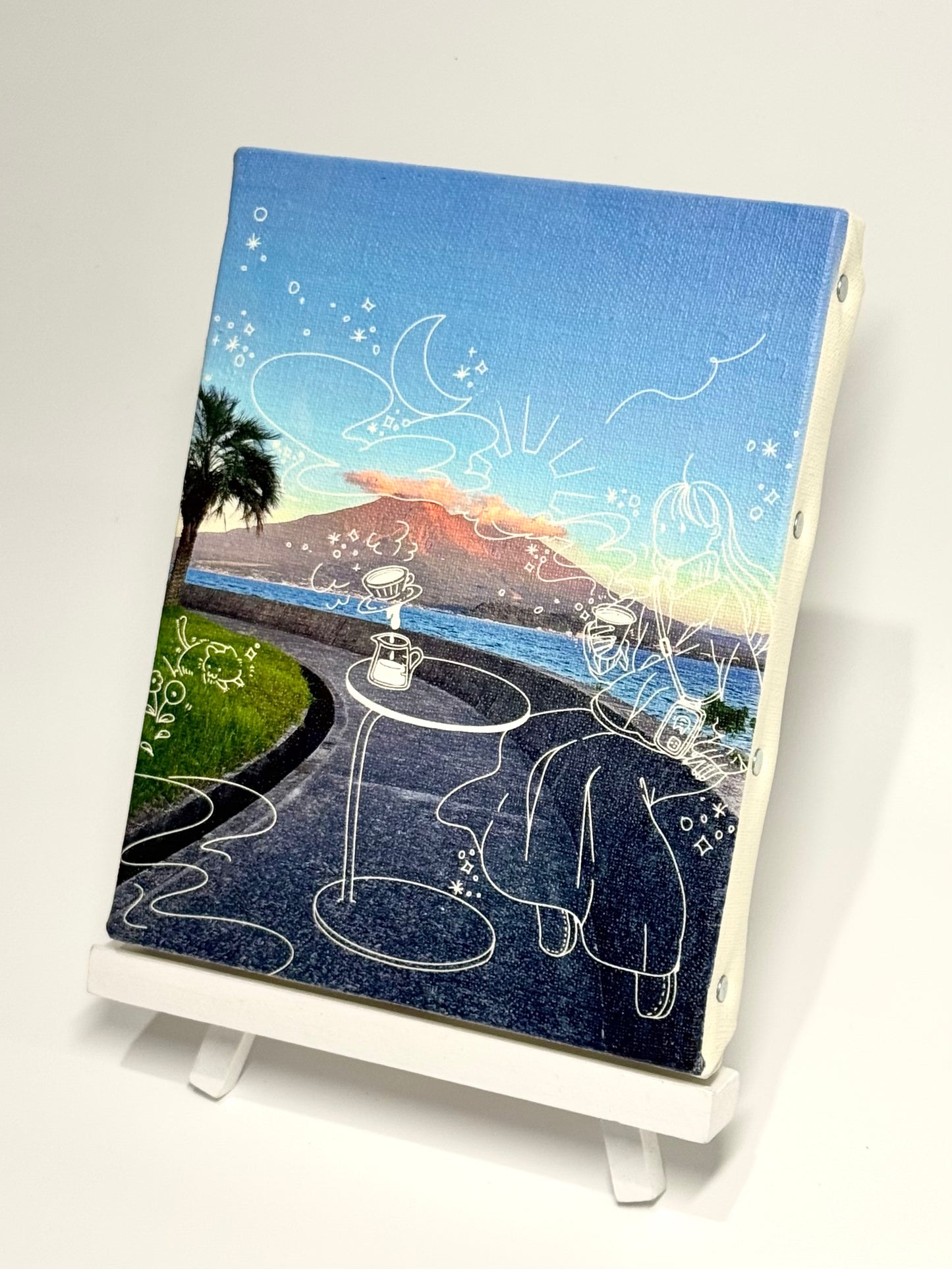 キャンバスアート -Sakurajima Chill- 〈F0〉