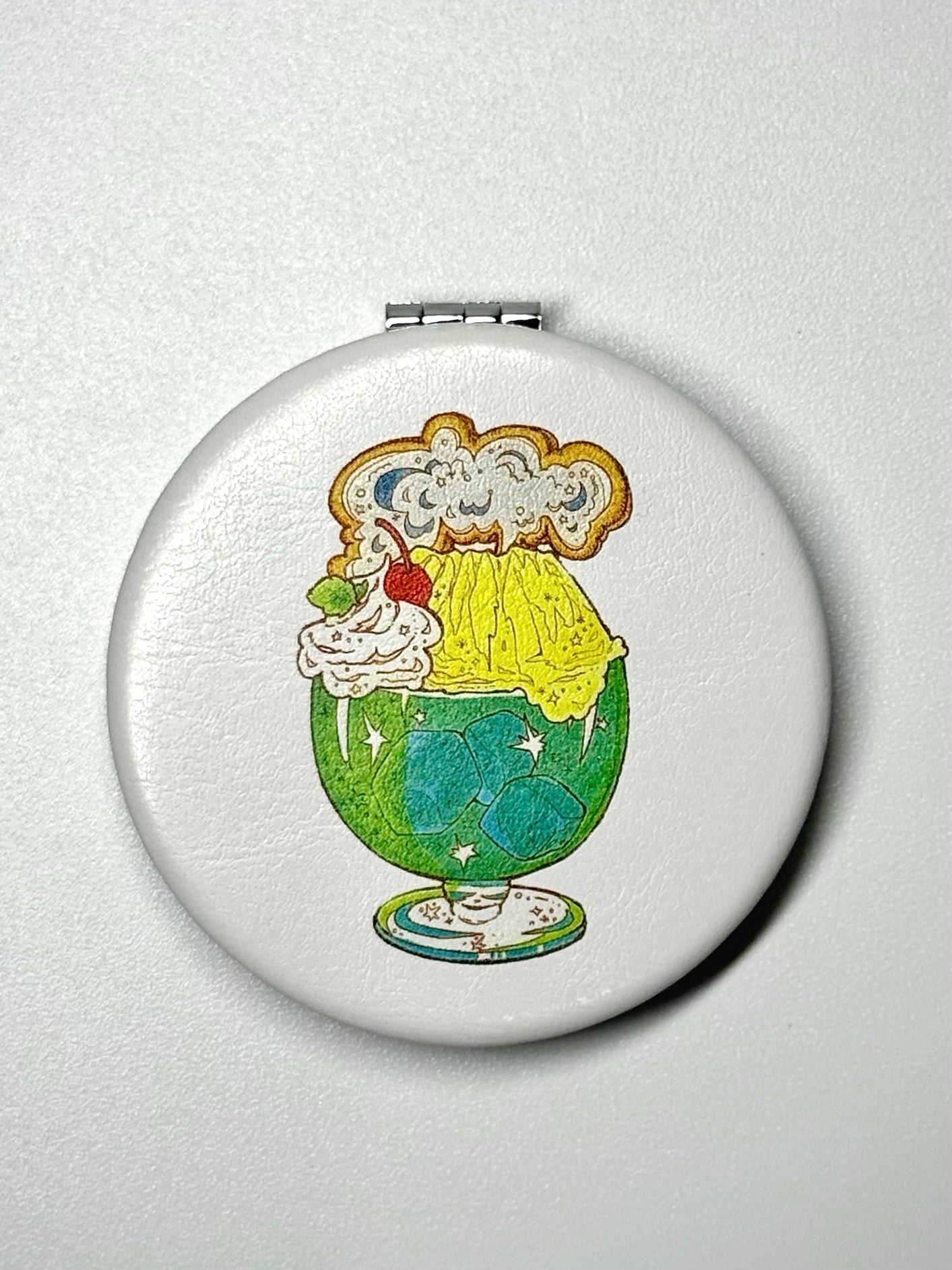 コンパクトミラー -サクラジマクリームソーダ