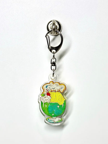 アクリルキーホルダー -サクラジマクリームソーダ-