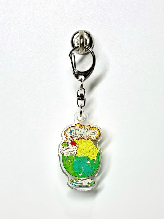 アクリルキーホルダー -サクラジマクリームソーダ-