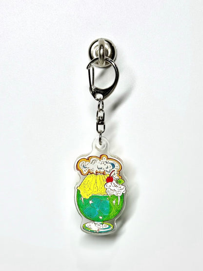 アクリルキーホルダー -サクラジマクリームソーダ-