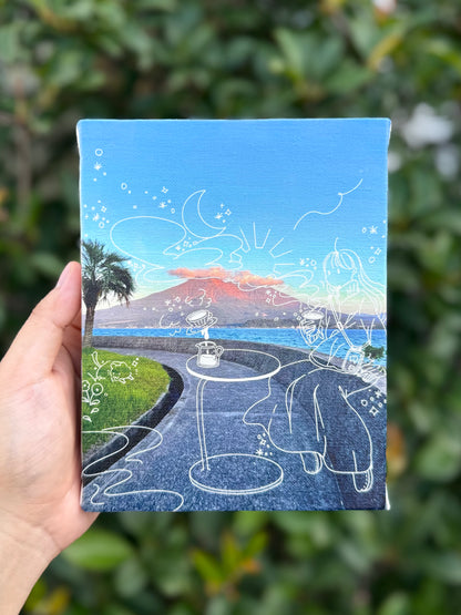 キャンバスアート -Sakurajima Chill- 〈F0〉