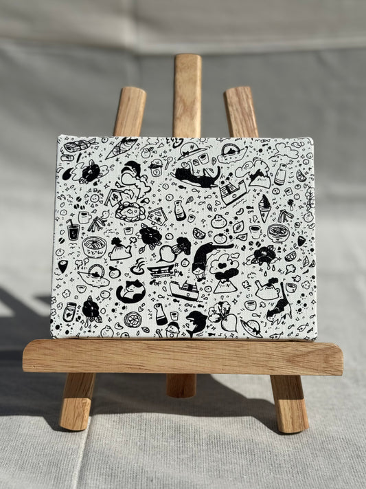 キャンバスアート -SAKURAJIMA WORLD-〈F0〉