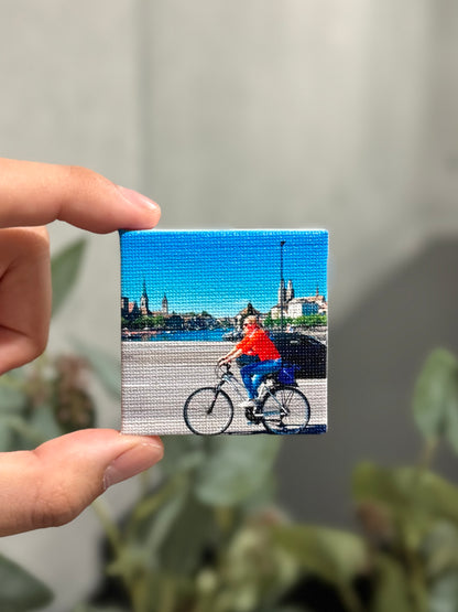 マグネット付きミニキャンバス